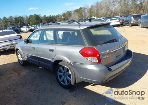 2009 Subaru Outback 2.5I from USA, damaged, VIN 4S4BP61C697330211